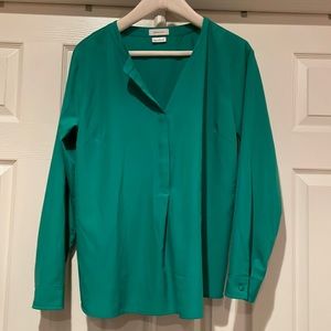 Van Heusen Kelly Green Blouse